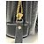 Borsa Louis Vuitton Mizi Vienna Monogram in agnello nero - vista 11