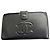 Chanel Timeless Caviar leather wallet black