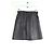 Carven Black leather mini skirt - view 3
