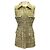 Jason Wu Grünes Kragen Tweed Mini-Kleid