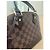 Borsa a mano Louis Vuitton Alma BB in pelle marrone - vista 3