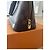 Borsa a mano Louis Vuitton Alma BB in pelle marrone - vista 4