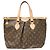 Louis Vuitton Palermo PM Monogram Canvas Tote Braun