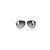 Timeless Chanel Leder CC Aviator Pilot Winter Sonnenbrille aus grauem Metall - Ansicht 5