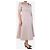 Autre Marque Rosa Blüten-Ausschnitt-Midi-Kleid - Größe Pink - Ansicht 3
