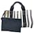 Hermès Borsa Hermes Cannes PM in tela Nero Bianco
