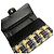 Chanel Giallo Medio Classico Tweed Doppio Flap - vista 11