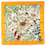 Hermès Yellow Au Coeur des Bois Silk Scarf Cloth  ref.2210551