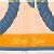 Hermès Bufanda de seda Della Cavalleria de doble cara Hermes Carre 90 Azul Multicolor Naranja Amarillo - vista 6