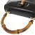 Borsa in pelle nera Gucci Bamboo Nero - vista 6