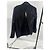 Rotate Oversize Blazer Schwarz Seide Spitze - Ansicht 4