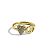 Anello Cuore Blu CD Donna Christian Dior - vista 2