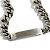 Collana a catena Twist Plate da uomo di Balenciaga