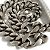 Collana a catena Twist Plate da uomo di Balenciaga - vista 5