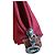 Pliage Rote Longchamp-Tasche mit braunen Lederdetails Bordeaux - Ansicht 3