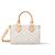 Louis Vuitton Speedy 20 Bandoulière Beige Polyamid