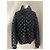 Giacca Louis Vuitton Monogram Jacquard Nero L - vista 2