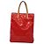 LOUIS VUITTON Monogram Vernis Reade MM Hand Bag Red Rouge M91086 LV Auth 122621 - view 13