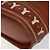 Borsa a spalla SAINT LAURENT in pelle marrone dorato Auth am8218 D'oro - vista 10
