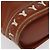 Borsa a spalla SAINT LAURENT in pelle marrone dorato Auth am8218 D'oro - vista 11