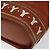 Borsa a spalla SAINT LAURENT in pelle marrone dorato Auth am8218 D'oro - vista 12