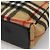 Burberry Nova Check Blue Label Tote Bag aus Wolle Beige Silber Authentisch 121808 - Ansicht 12