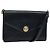 Borsa a spalla Christian Dior in pelle nera e oro Auth BA1601 Nero D'oro