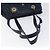 Borsa a Spalla BALLY in Pelle Blu Navy Oro Auth BA1693 D'oro - vista 7