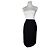 Gonna vintage Yves Saint Laurent nera XS Nero