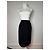 Gonna vintage Yves Saint Laurent nera XS Nero - vista 13