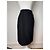 Gonna vintage Yves Saint Laurent nera XS Nero - vista 14