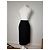 Gonna vintage Yves Saint Laurent nera XS Nero - vista 3