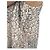 Chanel top semi-trasparente in pizzo bianco e nero Bianco sporco Silver hardware - vista 6
