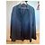 Camicia Louis Vuitton in cotone blu navy Taglia L - vista 2