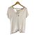 Autre Marque Twinest Satinbluse mit Spitze Weiß - Ansicht 8
