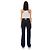 Mid-Rise Straight-Leg-Jeans aus Denim von Alexander Wang US 28 Marineblau - Ansicht 6