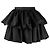 FALDA MINI RUFFLE CARMINA MOIRÉ EN NEGRO M ROTATE BIRGER CHRISTENSEN