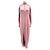 Autre Marque Vestido satinado rosa