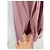 Autre Marque Vestido satinado rosa - vista 6