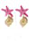 Autre Marque Orecchini a clip "Le Splash Drop" D'oro  - vista 5
