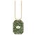 Marie Lichtenberg Collana con pendente "Scapolare" Verde