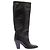 Botas de cuero negras Tommy Hilfiger Talla 38 Negro - vista 2