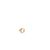 Chloé X initial gold plated metal ring - view 6