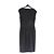 Vestido corto negro sin mangas Gucci - vista 2