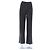Pantalones rectos negros Giorgio Armani de algodón 42