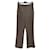 Autre Marque Pantalon de tailleur en laine "Dorkas" Brown Wool  ref.2212165
