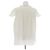 Blusa Christian Dior Bianca in Cotone a Maniche Corte Bianco - vista 2