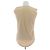 Balmain Tanktop aus Baumwolle Camel Größe 38 Kamel - Ansicht 2