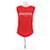 Balmain Canotta rossa Rosso