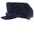 Cappello Chanel Gavroche Lana Blu Navy - vista 4